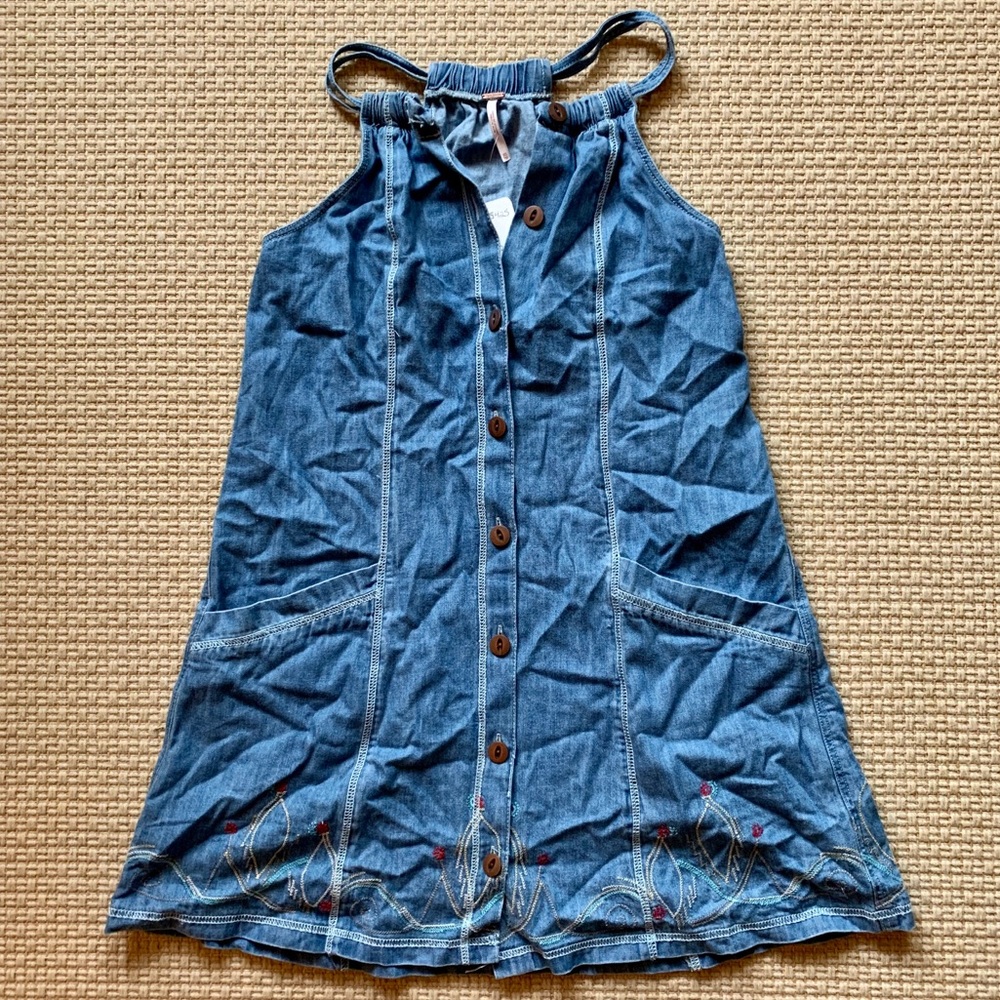*NWT* Free People denim dress